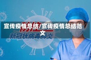 宣传疫情总结/宣传疫情总结范文