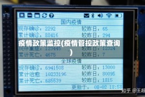 疫情政策监控(疫情管控政策查询)