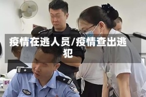 疫情在逃人员/疫情查出逃犯