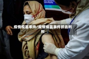 疫情疫苗事件/疫情疫苗事件抓去判刑