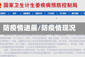 防疫情进展/防疫情现况