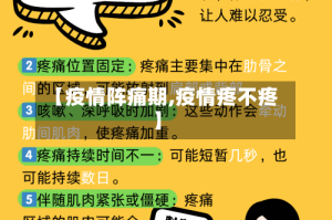 【疫情阵痛期,疫情疼不疼】