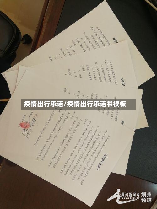 疫情出行承诺/疫情出行承诺书模板-第2张图片