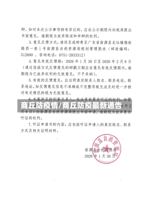 商丘防疫情/商丘防疫最新通告-第1张图片