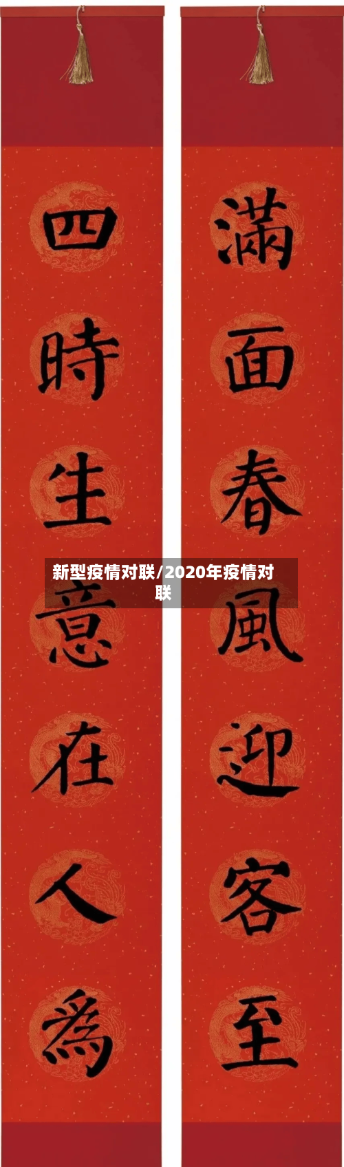 新型疫情对联/2020年疫情对联-第2张图片
