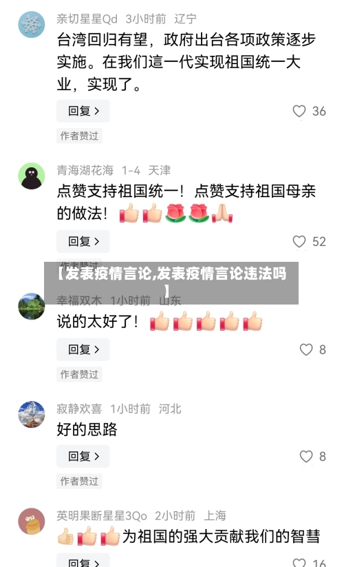 【发表疫情言论,发表疫情言论违法吗】-第3张图片
