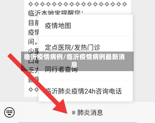 临沂疫情病例/临沂疫情病例最新消息-第3张图片