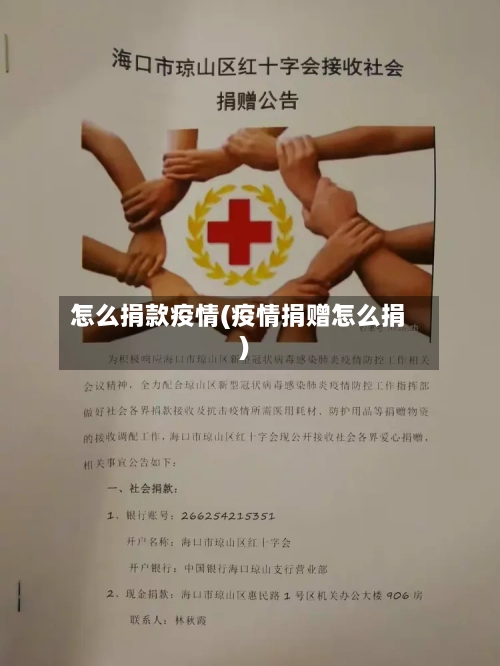 怎么捐款疫情(疫情捐赠怎么捐)-第1张图片